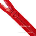 8# open-end plastic zipper with auto-lock slider